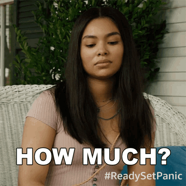How Much Natalie Williams GIF - HowMuch NatalieWilliams Panic GIFs