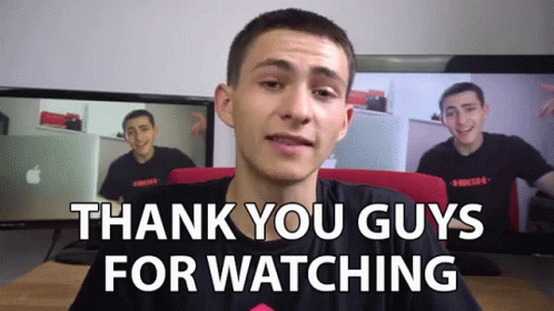 Thank You Guys For Watching Thanks Gif Thankyouguysforwatching Thanks Thankyou Descubre Comparte Gifs Thank You Guys For Watching Thanks Gif Thankyouguysforwatching Thanks Thankyou Descubre Comparte Gifs