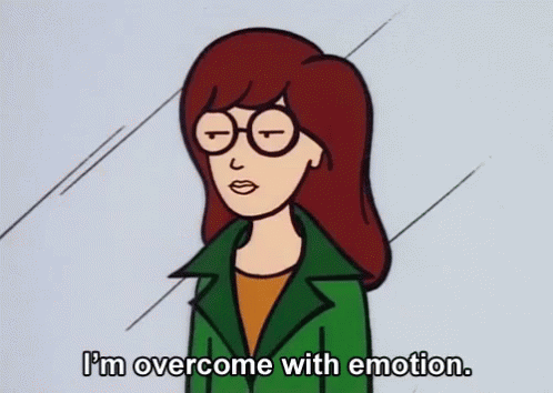 Im Overcome With Emotion GIF - Daria Emotions Overcome GIFs
