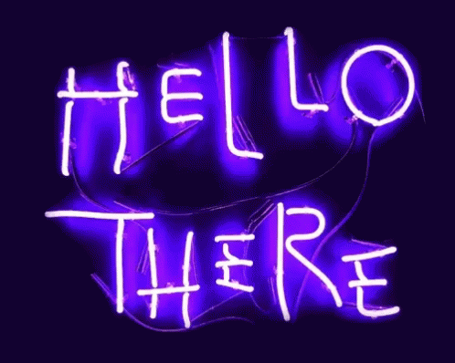 Hello There Hell Here GIF - HelloThere HellHere NeonSign ...