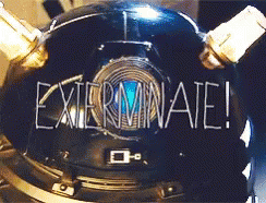 drwho dalek gif drwho dalek exterminate discover share gifs