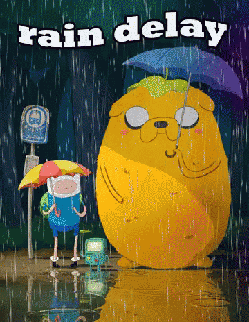 Rain Delay GIF - RainDelay RainyDay BusStop - Discover ...
