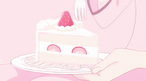 Anime Asthetic Pastel GIF - AnimeAsthetic Pastel Cheesecake - Discover