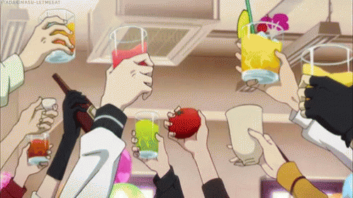 Image result for anime cheers gif