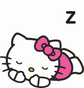  Hello  Kitty  Sleeping GIF HelloKitty Sleeping Sleepy  