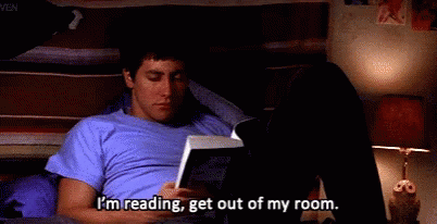 Resultado de imagem para reading books gif
