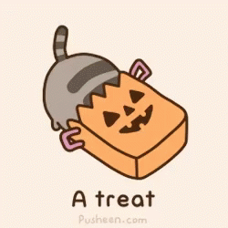 pusheen cat gif pusheen cat halloween gifs