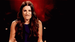 Lea Michelle Put Your Hands Up GIF - LeaMichelle PutYourHandsUp Excited -  Discover & Share GIFs