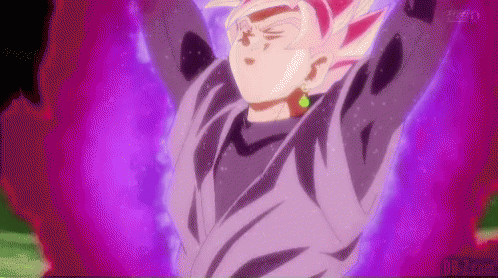 dragon ball super super saiyan rose gif dragonballsuper