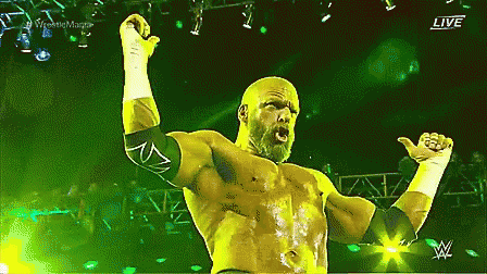 Resultado de imagen de Triple H entrance gif