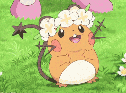 Dedenne デデンネ ポケモン ネズミ 可愛い Gif Dedenne Pokemon Flowercrown Discover Share Gifs