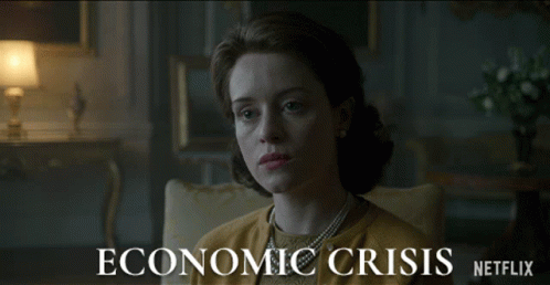 Economic Crisis Claire Foy GIF - EconomicCrisis ClaireFoy ...