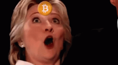 Hillary Clinton Cryptocurrency GIF - HillaryClinton Cryptocurrency Bitcoin GIFs