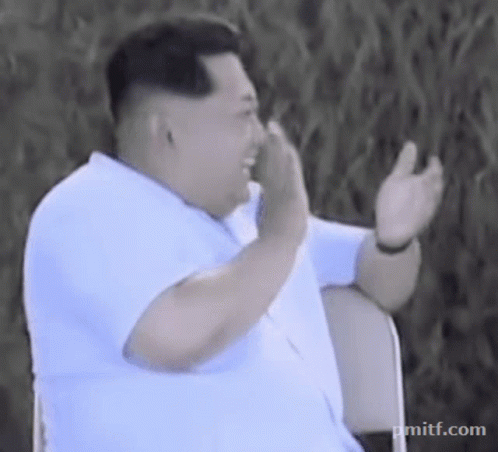 Clapping Amused Gif Clapping Amused Kimjongun Discover Share Gifs