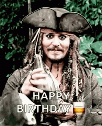 Jack Sparrow Birthday GIFs | Tenor
