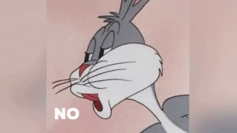 No Bugs Bunny GIF - No BugsBunny Nope - Descubre ...