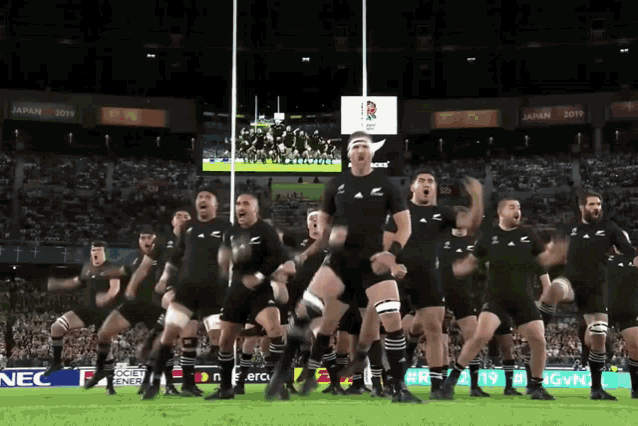 Haka New Zealand GIF - Haka NewZealand Rugby - Discover & Share GIFs
