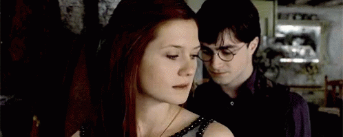 Image result for harry and ginny gif
