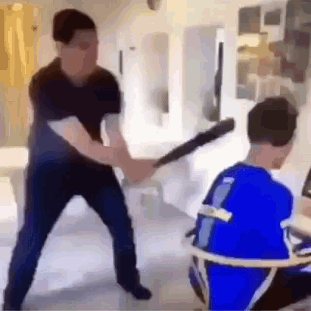Smash Head Baseball Bat GIF SmashHead BaseballBat Hit Discover what-happens-if-you-get-hit-in-the-head-hard-good-health-and-more