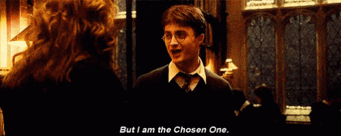 Image result for harry potter chosen one gif