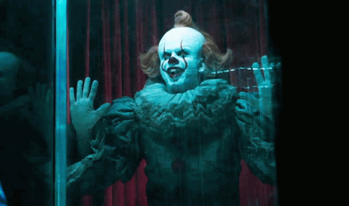 Creepy Scary Pennywise Gif