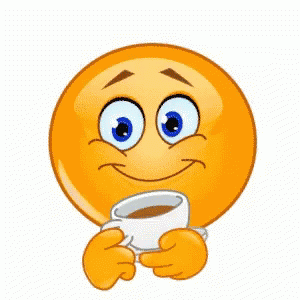 Coffee Smile GIF  Coffee Smile Emoji Discover Share GIFs 