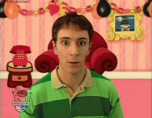 blues clues steve gif