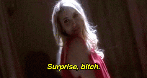 Surprise Bitch - American Horror Story GIF - Ah - Discover &amp; Share GIFs