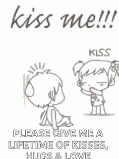 Kiss Me Animated Gif Kissme Animated Cute Discover Share Gifs