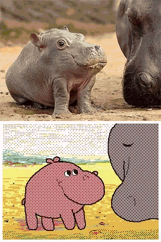 mom hippo gif mom