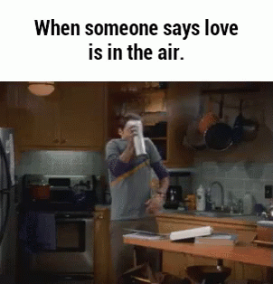 Image result for love is in the air gif