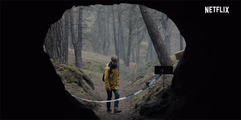 I saw this GIF and got me a little bit emotional because this is a great visual of what I feel. Anyway, stream "Dark" on Netflix. That show is g o o d  s h i t .