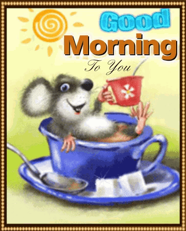 Good Morning Greetings GIF - GoodMorning Greetings Coffee - Discover ...