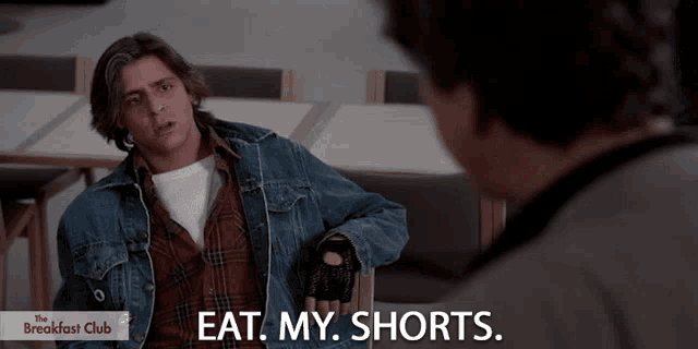 Eat My Shorts Whatever GIF - EatMyShorts Whatever BiteMe GIFs