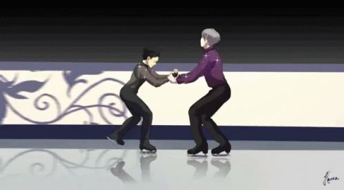 Image result for yuri on ice victor skate gif