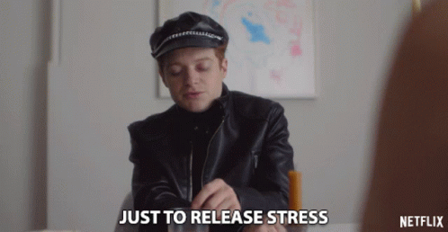 Just To Release Stress Brendan Scannell GIF - JustToReleaseStress ...