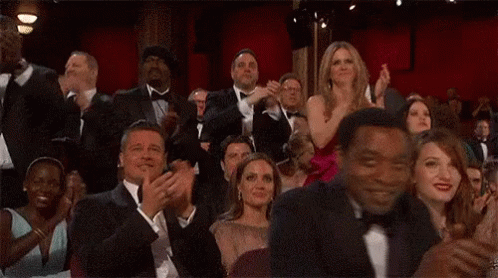 Standing Ovation GIF - Oscars StandingOvation Clap GIFs