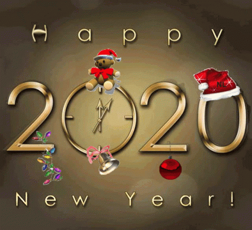Happy New Year 2020 GIF - HappyNewYear 2020 Sparkle GIFs