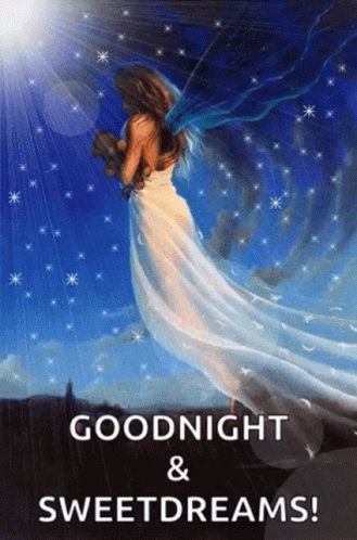 Angel Good Night GIF - Angel GoodNight SweetDreams - Discover & Share GIFs