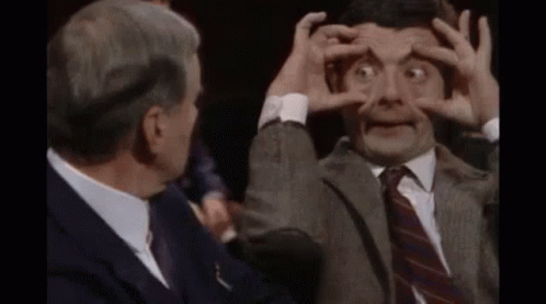 Mr Bean Awake GIF - MrBean Awake Funny - Discover & Share GIFs