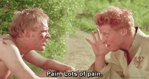Lots Of Pain - Pain GIF - Pain KnightsTale Chaucer - Discover & Share GIFs