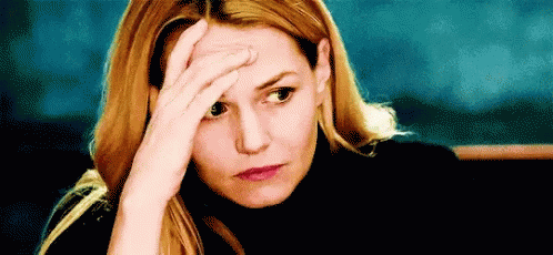 Jennifer Morrison Stressed GIF - JenniferMorrison Stressed Thinking - Discover & Share GIFs