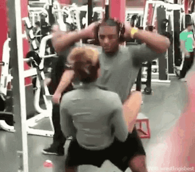Exercise Couple Gif Exercise Couple Couplegoals Discover Share Gifs