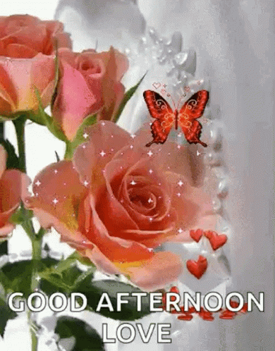 Good Afternoon Love GIF - GoodAfternoon Love Hearts - Discover & Share GIFs