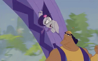 Image result for kronk and yzma gif
