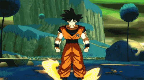 goku super saiyan gif goku supersaiyan dbz discover share gifs