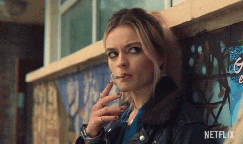 Resultado de imagen de sex education smoke gif