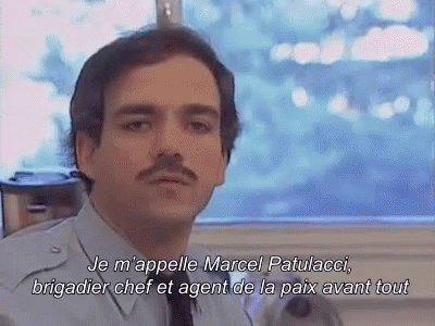 Les Inconnus GIF - LesInconnus LeCommissariatDePolice MarcelPatulacci -  Discover & Share GIFs