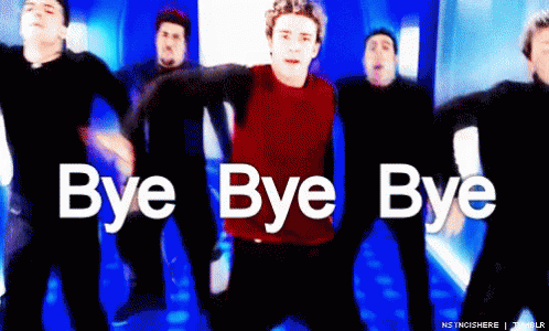Bye Bye BYe GIF - Nsync ByeByeBye JustinTimberLake GIFs