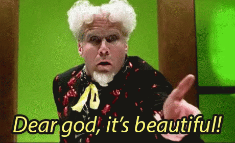 Dear God, It's Beautiful! - Will Ferrell In Zoolander GIF - Zoolander WillFerrell Beautiful - Discover & Share GIFs
